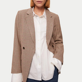 Jigsaw Clarence Puppytooth Jacket – trousers by Jigsaw, available to rent from Hirestreet