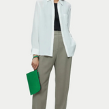 Jigsaw Silk Long Sleeve Shirt