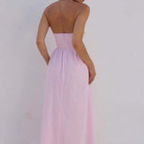 Runaway The Label Locklea Midi Dress in Pink