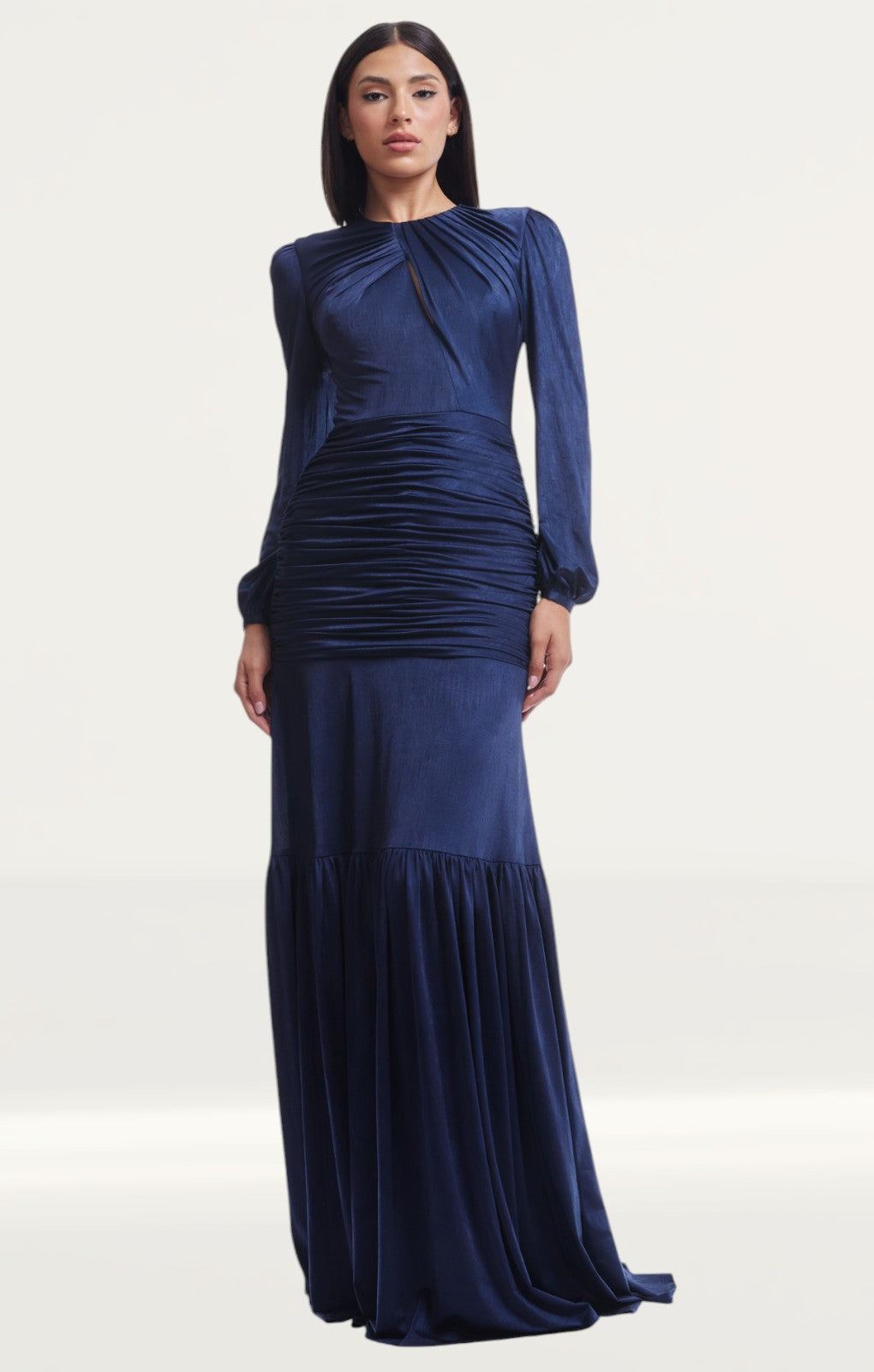 Dress The Population Lucille Maxi Dress in Midnight Blue