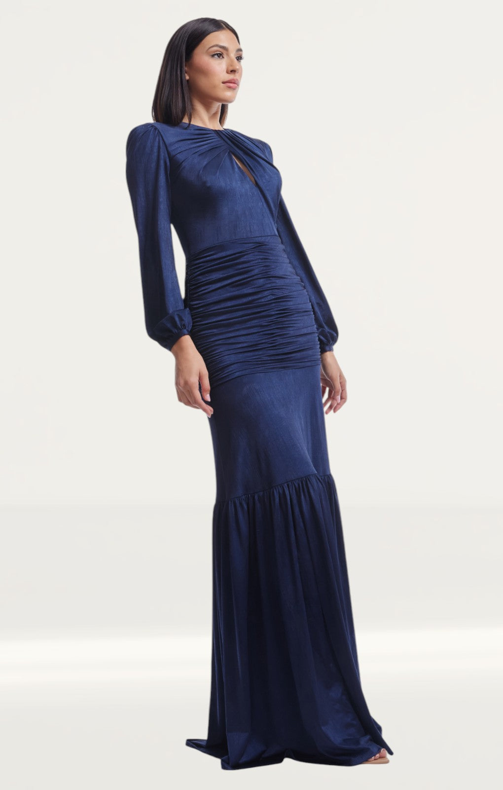 Dress The Population Lucille Maxi Dress in Midnight Blue