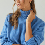 Charli London Laurie Sweater - Sky