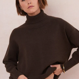 Charli London Laurie Sweater - Dark Espresso