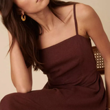 Nobody's Child Maddie Midi Dress Plain