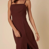 Nobody's Child Maddie Midi Dress Plain