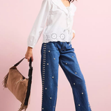 Nobody's Child Petite Luam Blouse