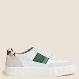 M&S Leather Chunky Side Detail Trainers