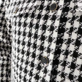 Morgan Boucle Jacket In Dogstooth