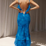 Runaway The Label Namari Blue Maxi Dress