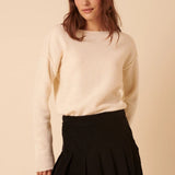 Nobody's Child Black Cord Mini Box Pleated Skirt