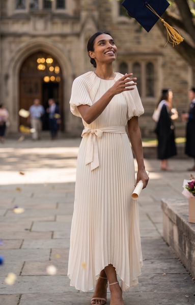 Rent C/Meo Collective Cream Construct Midi Dress