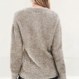 Never Fully Dressed Metallic Cardigan in Gold