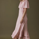Nobody's Child Alaina Pink Midaxi Dress