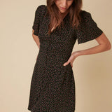 Nobody's Child Andie Mini Dress Joanie Rosebud Black