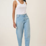 Nobody's Child Barrel Leg Jeans Short