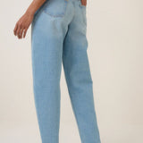 Nobody's Child Barrel Leg Jeans Short