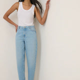 Nobody's Child Barrel Leg Jeans Short