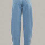 Nobody's Child Sky Blue Barrel Leg Jeans