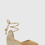 Nobody's Child Beige Castaner Carina Suede Espadrilles