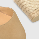 Nobody's Child Beige Castaner Carina Suede Espadrilles