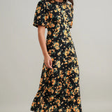 Nobody's Child Petite Benita Midi Dress Ditsy Floral