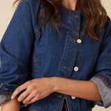 Nobody's Child Beverly Collarless Jacket