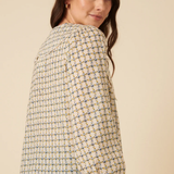 Nobody's Child Birdie Floral LS Blouse
