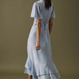 Nobody's Child Blue Alaina Midaxi Dress