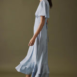 Nobody's Child Blue Alaina Midaxi Dress