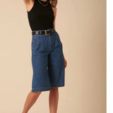 Nobody's Child Blue Denim Bermuda Shorts