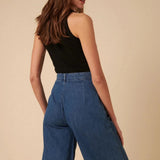 Nobody's Child Blue Denim Bermuda Shorts