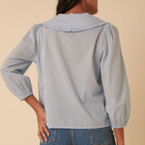 Nobody's Child Blue Emmie Blouse