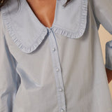 Nobody's Child Blue Emmie Blouse