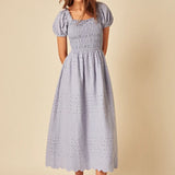Nobody's Child Blue Sophia Midi Dress