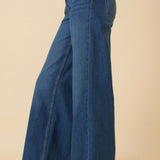 Nobody's Child Blue Wide Leg Jean
