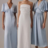 Nobody's Child Bridal Lena Midi Dress