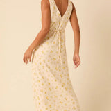 Nobody's Child Cream Helena Midi Dress