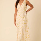 Nobody's Child Cream Helena Midi Dress