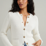 Nobody's Child Crew Neck Pocket Cardigan