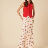 Nobody's Child Red Crew Neck Waistcoat