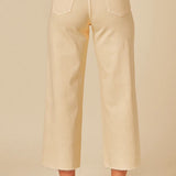 Nobody's Child Cropped Wide Leg Jean Cut Off