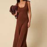 Nobody's Child Cut & Sew Textured Maxi Dress Plain