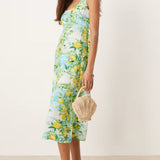 Nobody's Child Davina Midi Dress Positano Scenic
