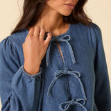 Nobody's Child Denim Eden Mini Dress
