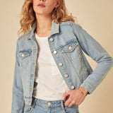 Nobody's Child Denim Ferris Neat Fit Jacket