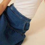 Nobody's Child Denim Hilda Tiered Midi Skirt