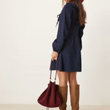Nobody's Child Denim Long Sleeve Ottilie Mini Dress