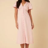 Nobody's Child Denim Rosie Midi Dress Plain