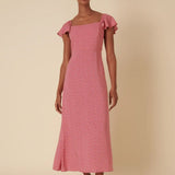 Nobody's Child Elsie Midi Dress Joanie Rosebud Pink