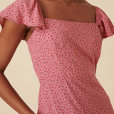 Nobody's Child Petite Elsie Midi Dress Joanie Rosebud Pink